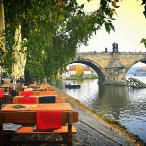 Czech Republic, Prague Cafe