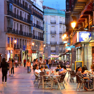 Madrid, Spain - Cafe Scene