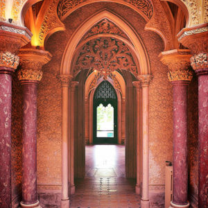 Sintra, Portual - Pink Interior