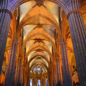 Barcelona - Spain Cathedral Church Religious