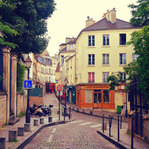 Montmarte - Paris France Street