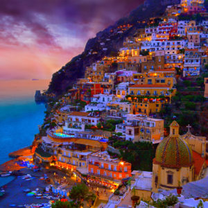 Positano - Italy Evening Landscape