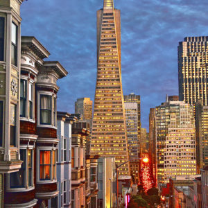 Montgomery SF Blue Sky (portrait)