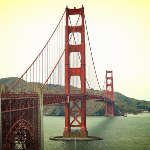 Golden Gate Bridge Vintage Look