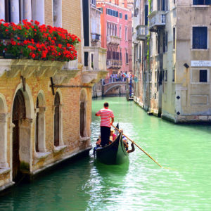 Gondolieri's Back Venice