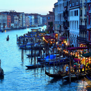 Grand Canal in Blues Venice