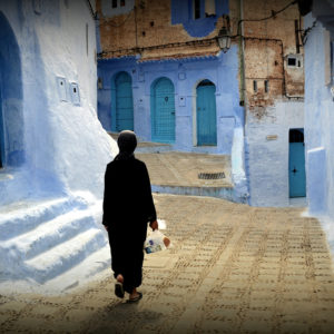 Lady with Milk Chefchaouen