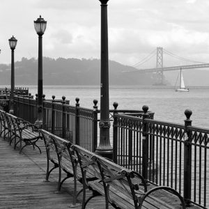 Pier7 in Black and White