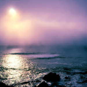 Sunset Purple Half Moon Bay