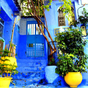 Yellow Pots Chefchaouen