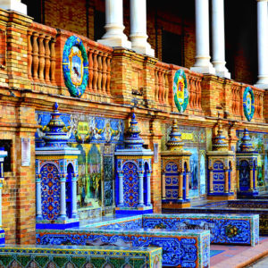 Tiles - Plaza de Espana, Seville