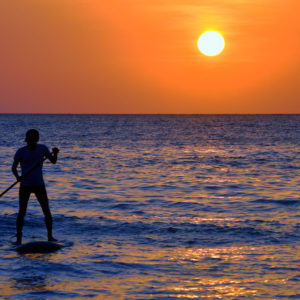 Boracay - Orange Sunset