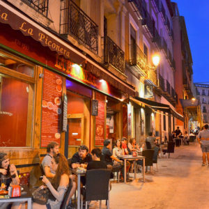 Madrid Cafe - Evening